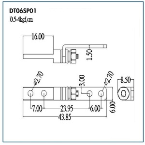 קבוע מומנט מתכוונן חיכוך מומנט לולאות מחשב צג עמדת בקרת ציר מחשב נייד עבור Lenovo - Product Image 2