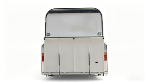 Australia Round Head 2 Horse Racing Transport Trailer 2 Horse Angle Load <b>Float</b> Standard - Product Image 4