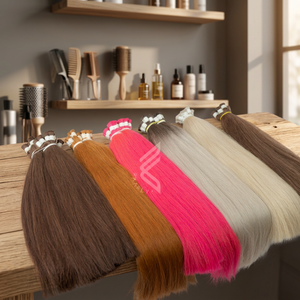 Extensiones de Cabello Europeo Virgen con Cutícula Alineada, 30 Pulgadas, Calidad Premium, Color Personalizado, Puntas Dobles - Product Image 3