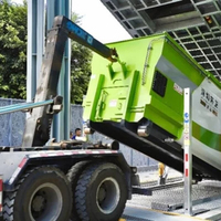 La Chine fabrique un compacteur de déchets de 18 mètres cubes pour la collecte des déchets compacteur de déchets hydraulique