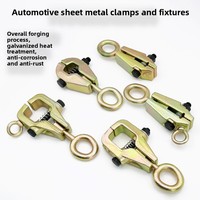 Kit d'outils de réparation de carrosserie automobile – Pince de redressement de châssis métallique, pince de traction pour tôles, équipement double usage