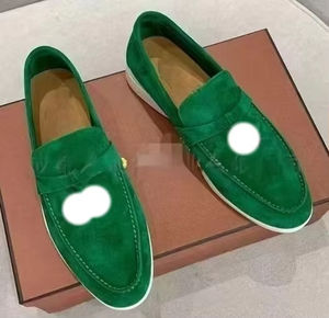 <span class=keywords><strong>Scarpe</strong></span> Casual da <span class=keywords><strong>Uomo</strong></span> in Vera Pelle di Vacchetta, Nuova Moda, Mocassini in Pelle Scamosciata Senza Lacci - Product Image 4