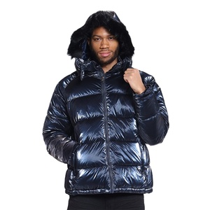 Chaqueta <span class=keywords><strong>de</strong></span> plumón negra brillante DiZNEW, chaqueta con cinta, chaqueta con vapor, chaqueta personalizada para hombre con letras, chaqueta <span class=keywords><strong>de</strong></span> talla grande del <span class=keywords><strong>Paris</strong></span> <span class=keywords><strong>Saint</strong></span> <span class=keywords><strong>Germain</strong></span> - Product Image 1