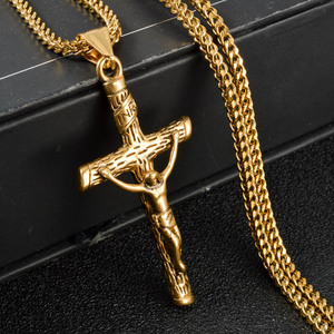 luxury <b>cross</b> pendant custom <b>chain</b> pendant stainless steel pendant necklace jewelry pendants fine pendants unisex - Product Image 5