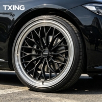 Nouvelles jantes de course monobloc forgées 19-24 pouces 5x114.3, vente directe usine, sur mesure, à déport profond, en alliage 6061-T6, ET 25mm