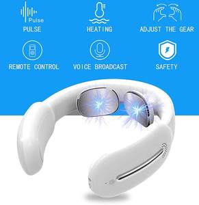 Masseur intelligent d'épaule de cou Équipement de <span class=keywords><strong>massage</strong></span> électrique de cou Masseur de cou sans fil avec 3 modes et 15 vitesses - Product Image 3