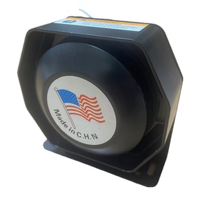 Bocina de Alarma para Vehículo, 12V, 8 Ohmios, Altavoz de Alta Potencia, Sirena Universal para Auto, Negra, Octogonal, Boca Plana - Product Image 5
