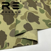 Tissu en nylon et coton camouflage NC Duck Jungle, tissu camouflage NYCO imprimé, uniforme tactique camouflage