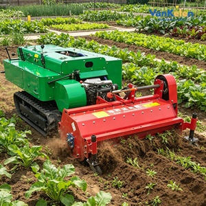 Motoculteur RC avec une largeur de travail de 1,2 m, une profondeur de travail de 10 à 15 cm, idéal pour la rotation des cultures et la préparation du sol - Product Image 6