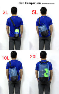 Solo sauvage extérieur plage canotage Camping Rafting sac sec flottant sacs humides étanche 2L 5L 10L 20L 30L pêche aviron sac sec - Product Image 6