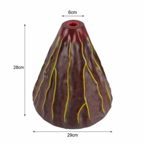 Modelo de Volcán en Sección Transversal 3D, Modelo de Plástico de Estructura Geológica para <span class=keywords><strong>la</strong></span> Enseñanza de Geografía y Ciencias del <span class=keywords><strong>Tierra</strong></span> - Product Image 2