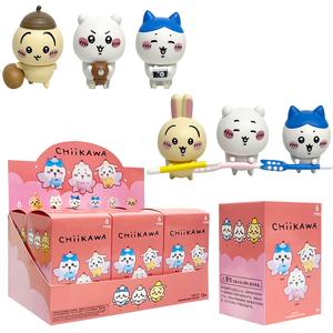 Figura de Acción de Anime <span class=keywords><strong>Manga</strong></span> Chiikawa Joke Bear en Oferta, Nueva Caja Ciega de PVC, Juguete de Dibujos Animados - Product Image 1