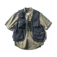 Gilet sans manches pour homme de haute qualité, multi-poches, pour journaliste, photographe, imperméable et respirant, uniforme de travail d'hiver