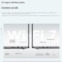 Laptop Bisnis Baru untuk Penggunaan Pribadi & Rumahan 16" IPS Aluminium Keyboard Inggris RTX 5060 Windows 11 Home Colokan CN