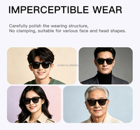 Lunettes Intelligentes BW300 : Traduction IA, Assistant Vocal, Contrôle Musical, Appels Bluetooth, Lunettes de Soleil Sport UV400, Lunettes IA 200W avec Caméra