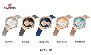นาฬิกา NAVIFORCE รุ่น 5013 นาฬิกาข้อมือผู้หญิงสุดหรู ดีไซน์โดดเด่น สร้างแบรนด์ของคุณเอง ผู้ผลิตนาฬิกาจีน - Product Image 6
