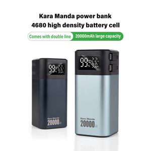 Kara Manda banque d'alimentation pour ordinateur portable de grande capacité pour 4680 Tesla batterie cellule Mini Portable charge rapide batterie externe produit Offre Spéciale - Product Image 2