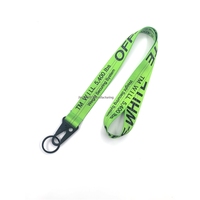 Lanyards de Poliéster Sublimados con Impresión Digital y Logotipo Personalizado al por Mayor de Fábrica, con Gancho para Tarjetas, Duraderos