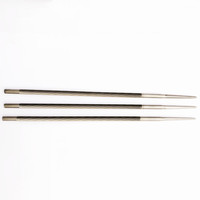 Ensemble de 9 outils à main de haute qualité : limes et râpes pour jardinage et travail du bois, lime à chaîne ronde en acier à haute teneur en carbone de 4,8 mm