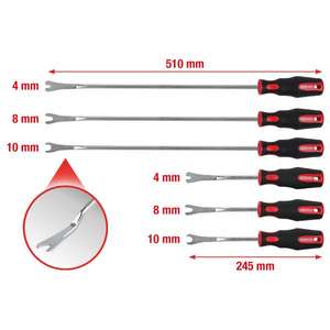 KS TOOLS - 140.2370 Jeu de 6 clips-EAN 4042146633076 CORPS ET FEUILLES MÉTALLIQUES - Product Image 2