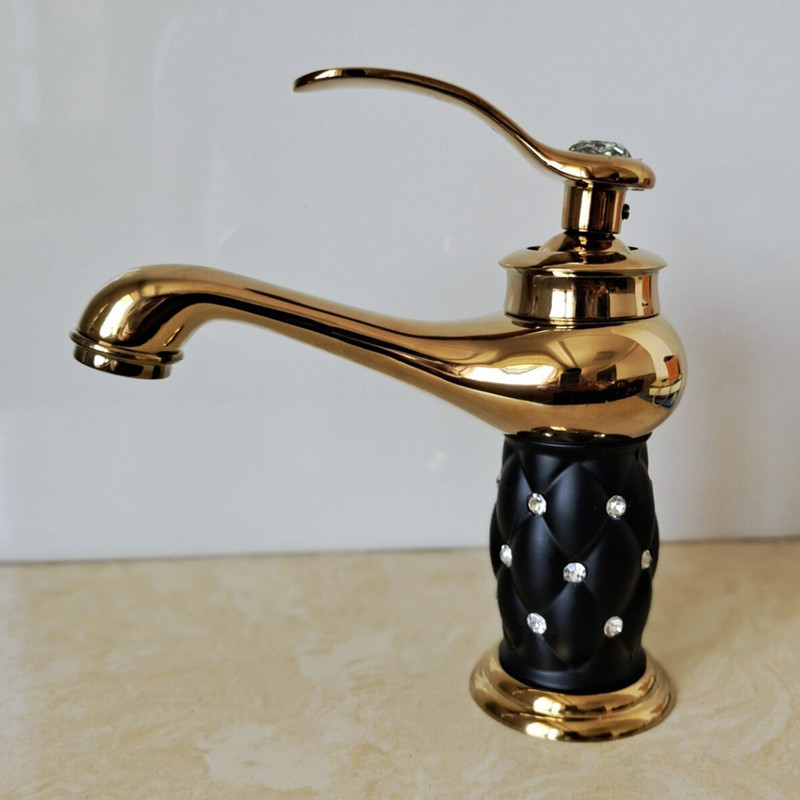 Diamante negro dorado