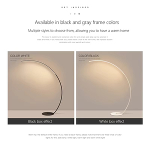 Lampes sur pied pour bureau, salon, canapé, design moderne, créatif, minimaliste, lampe d'ambiance, LED à intensité variable - Product Image 3