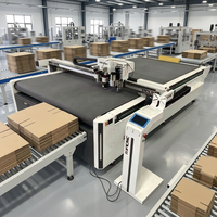 Plotter de Corte CNC para Cartón Corrugado, Muestra de Cartón