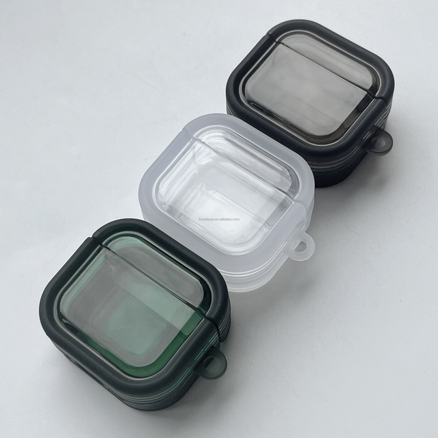 1.8MM Upgraded Drop Protection TPU Earphone Case for AirPods 1/2 4 3 Pro Multi-Color Waterproof Designable Protective Case