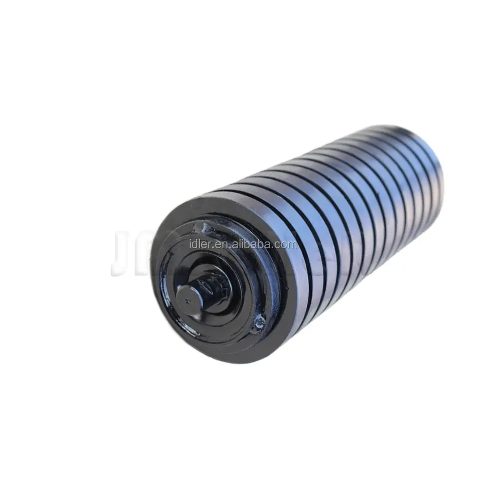 Factory custom conveyor wear-resistant rubber roller good price