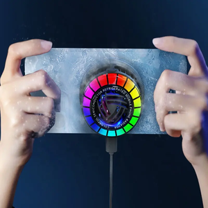 Refroidisseur de téléphone à semi-conducteur magnétique Lumière de charge <span class=keywords><strong>sans</strong></span> <span class=keywords><strong>fil</strong></span> Mag Safe Compatible <span class=keywords><strong>Radiateur</strong></span> de téléphone portable - Product Image 2