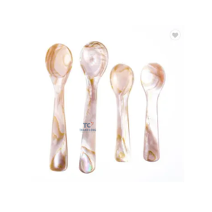 Haute Luxe Vietnam restaurant hôtel dîner mère de perle cuillère coquille caviar cuillère coquille cuillère pour dégustation Caviar - Product Image 6