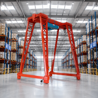 Mini-grue portique électrique universelle 1 tonne, directement d'usine, pour la construction, sans rail, personnalisable