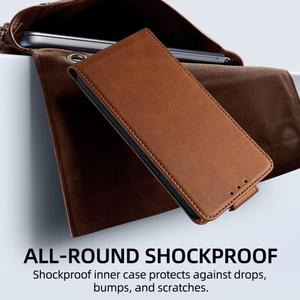 20% di Sconto su Custodia a Libro Verticale in Pelle Monocolore per Xiaomi 13 Ultra con Catena a Tracolla - Product Image 5