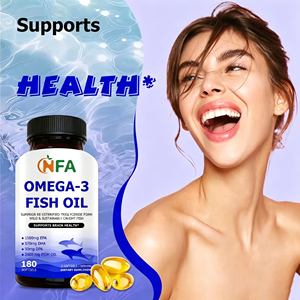 Gélules d'huile de poisson Oméga-3 OEM ODM avec EPA DHA DPA, huile de poisson provenant de poissons sauvages et pêchés de manière durable, soutient le cerveau et les articulations - Product Image 6