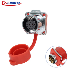Cnlinko LP24 cáp và kết nối 14 pin hàng không đảo ngược cài đặt cắm và ổ cắm hàng không kết nối - Product Image 5
