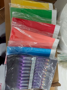 Pulseras de Identificación Ecológicas de Papel Tyvek con Logotipo Personalizado, Modelo 1056, Resistentes al Agua y a Desgarros, Promocionales - Product Image 6