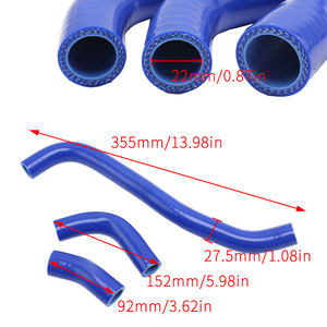 Suzuki 2000-2016 DRZ400 DRZ400S DRZ400SM Système de <span class=keywords><strong>refroidissement</strong></span> de <span class=keywords><strong>moto</strong></span> Tuyau de radiateur en silicone pour liquide de <span class=keywords><strong>refroidissement</strong></span> de radiateur - Product Image 2