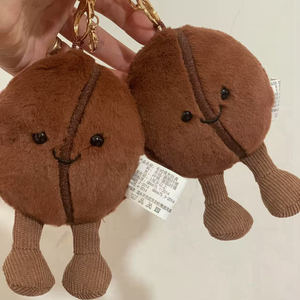 Juguete de peluche de algodón suave de simulación, <span class=keywords><strong>animal</strong></span> de peluche con cuernos, colgante para mochila, llavero, accesorios de bolso con diseño de dibujos animados - Product Image 3