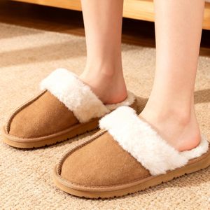 Pantuflas Cómodas de Piel Sintética, Punta Redonda, Cálidas y Afelpadas, con Espuma Viscoelástica, Antideslizantes, para Interiores y Exteriores, para Mujer - Product Image 2