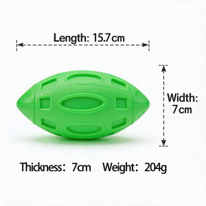 Pelotas <span class=keywords><strong>de</strong></span> Goma para Masticar para <span class=keywords><strong>Perros</strong></span>, con Sonido, para Limpieza Dental, Ecológicas, Indestructibles y Duraderas, Juguete para Mascotas <span class=keywords><strong>de</strong></span> <span class=keywords><strong>Razas</strong></span> Medianas y Grandes - Product Image 3