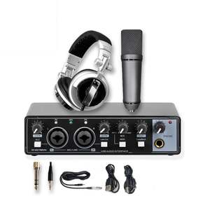 Interface Audio USB B-MD22P Professionnelle 2 Entrées 2 Sorties <span class=keywords><strong>Carte</strong></span> <span class=keywords><strong>Son</strong></span> d'Enregistrement <span class=keywords><strong>Studio</strong></span> pour Guitare - Product Image 1