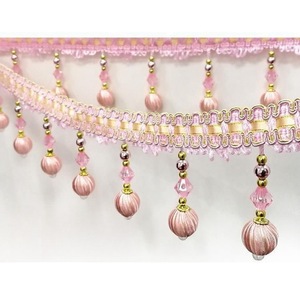 Tassel Fringe <span class=keywords><strong>TRIM</strong></span> sang trọng Handmade Đính Cườm Tua fringing trang trí cho rèm sofa DRESS trang trí nội thất - Product Image 6