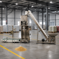 Machine de remplissage semi-automatique 10 kg pour grains de café, granulés et poudres, et 25 kg pour litière pour chat et aliments pour chien en granulés