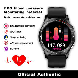 Reloj Inteligente <span class=keywords><strong>ES08</strong></span> Compatible con ECG, Frecuencia Cardíaca, Presión Arterial, Monitoreo de Respiración, Llamadas por Bluetooth - Product Image 2