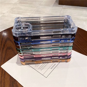 Funda Transparente Rígida de Acrílico para iPhone 17 15 16 ProMax 14 13 12 11, Carcasa Protectora Antigolpes con Amortiguación - Product Image 5