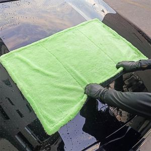 Serviette de séchage rapide en microfibre écologique, tissée, forme carrée/rectangulaire, couleur unie, taille et poids personnalisables, pour voiture - Product Image 5