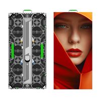 WSLED 500x500 мм 7680 Гц P1.9-P3.91 Портативный изогнутый светодиодный дисплей 4K HD для аренды (в помещении/на улице) с высокой яркостью, гарантия 3 года