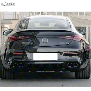 Диффузор в стиле AM для выхлопных отверстий, задний бампер, накладки на диффузор для Mercedes-Benz C236 CLE53 Coupe 2023+ - Product Image 5