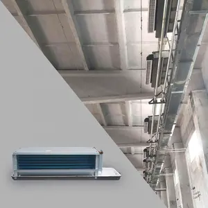 12000btu ceiling mounted air conditioner horizontal concealed ceiling duct fan coil for fcu