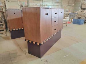 Buffet de cuisine moderne convertible de luxe, armoire de rangement, buffet en <span class=keywords><strong>bois</strong></span> pour meubles de maison - Product Image 3